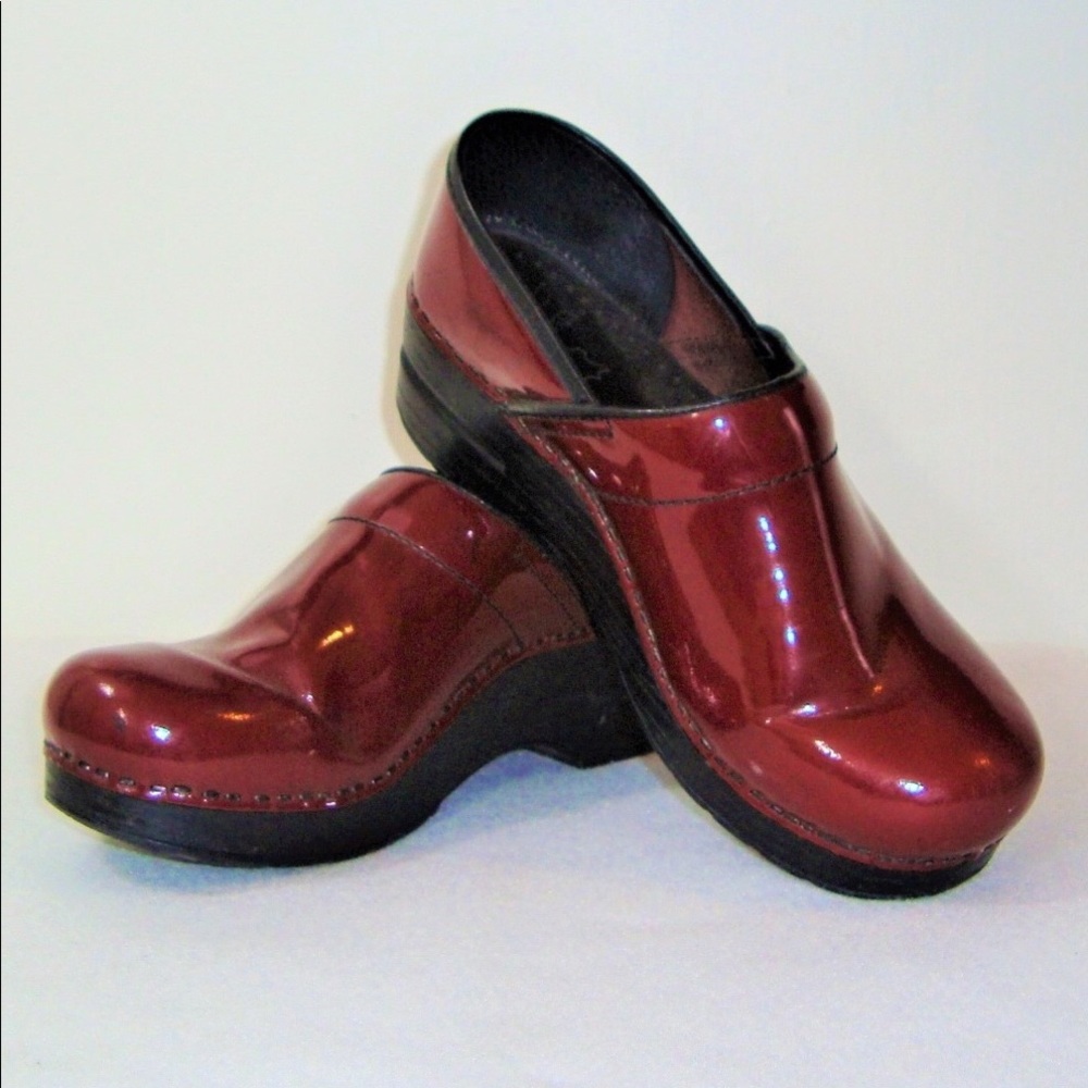 Professional Red Dansko clogs. Size 38